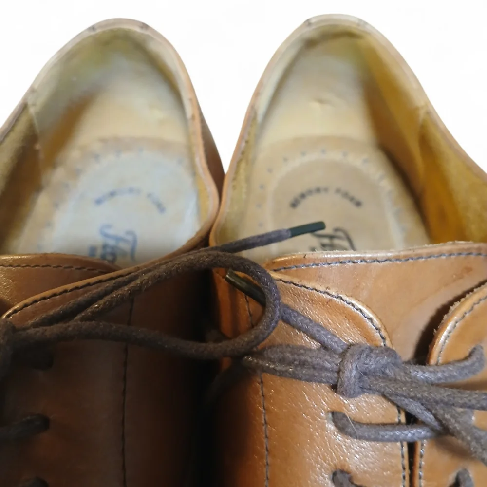Florsheim Men's Size 12 Tan Leather Oxfords
